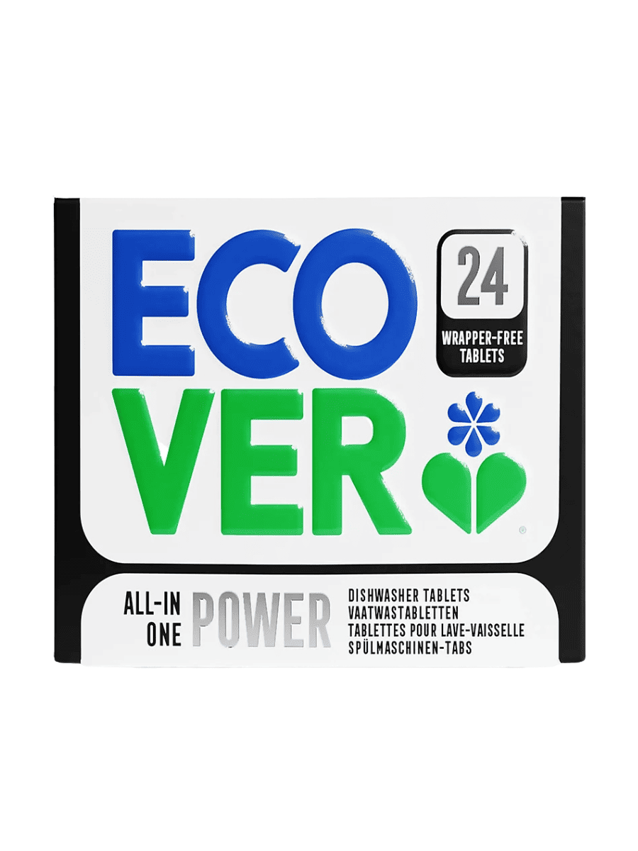 Эко таблетки для посудомоечной машины Ecover Power All in One 24шт